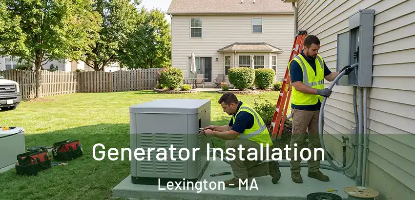  Generator Installation Lexington - MA