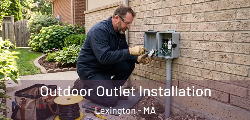  Outdoor Outlet Installation Lexington - MA